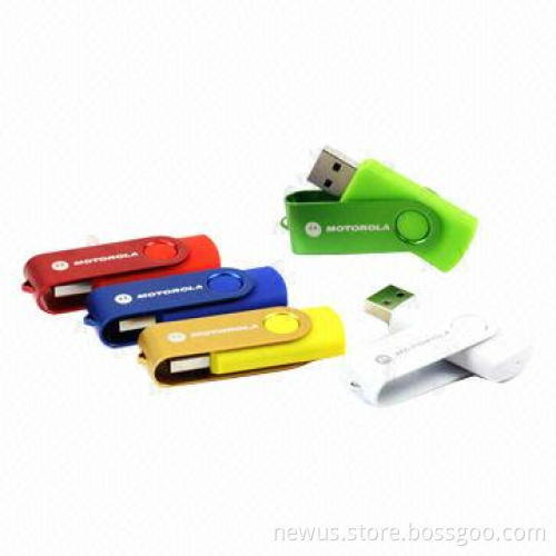 Rotating USB Flash Drives, Supports Plug-and-play Function